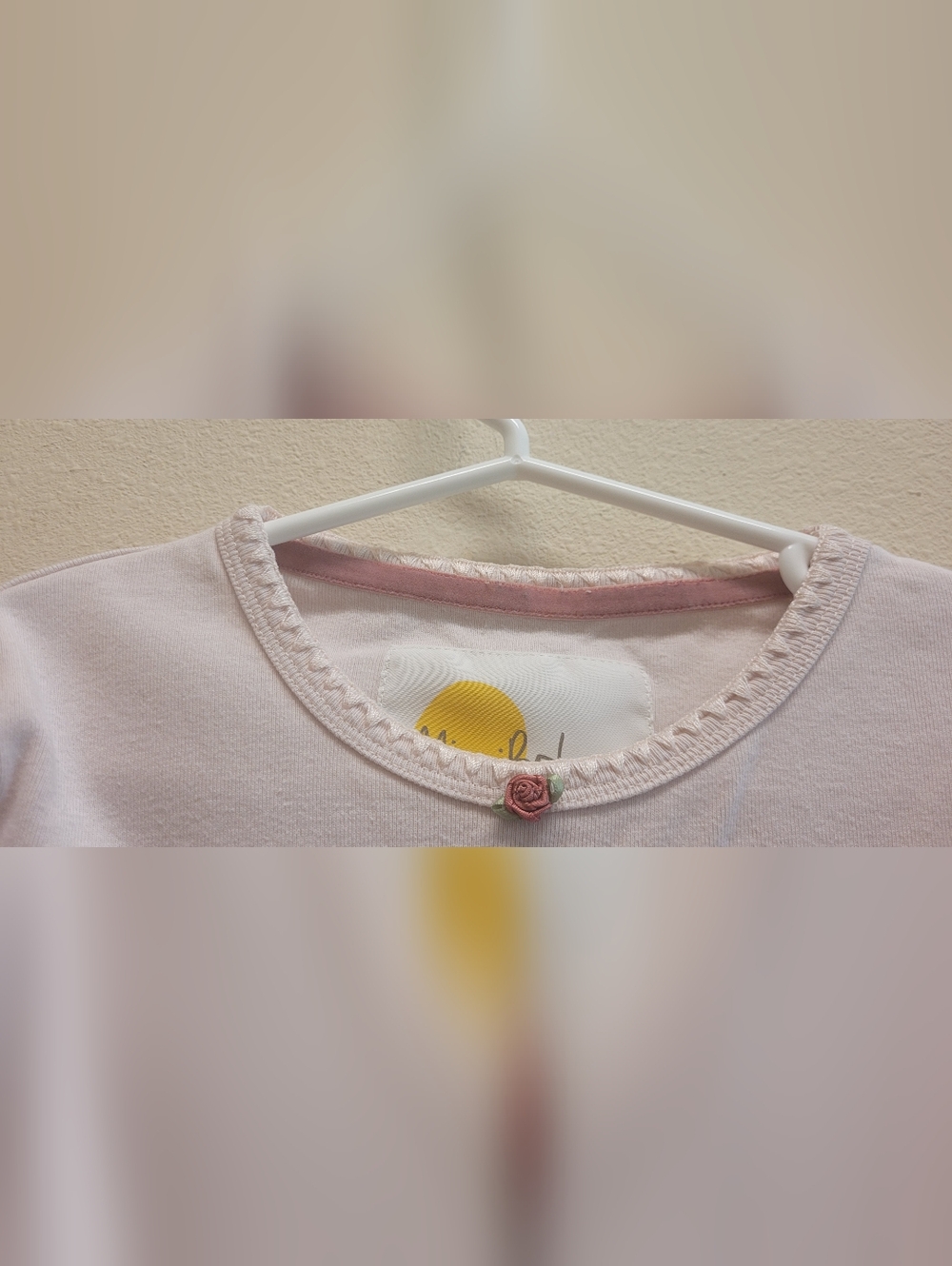 Mini Boden Girls Long-Sleeve Tees in Dusty Rose & Pink - Picture 6 of 10